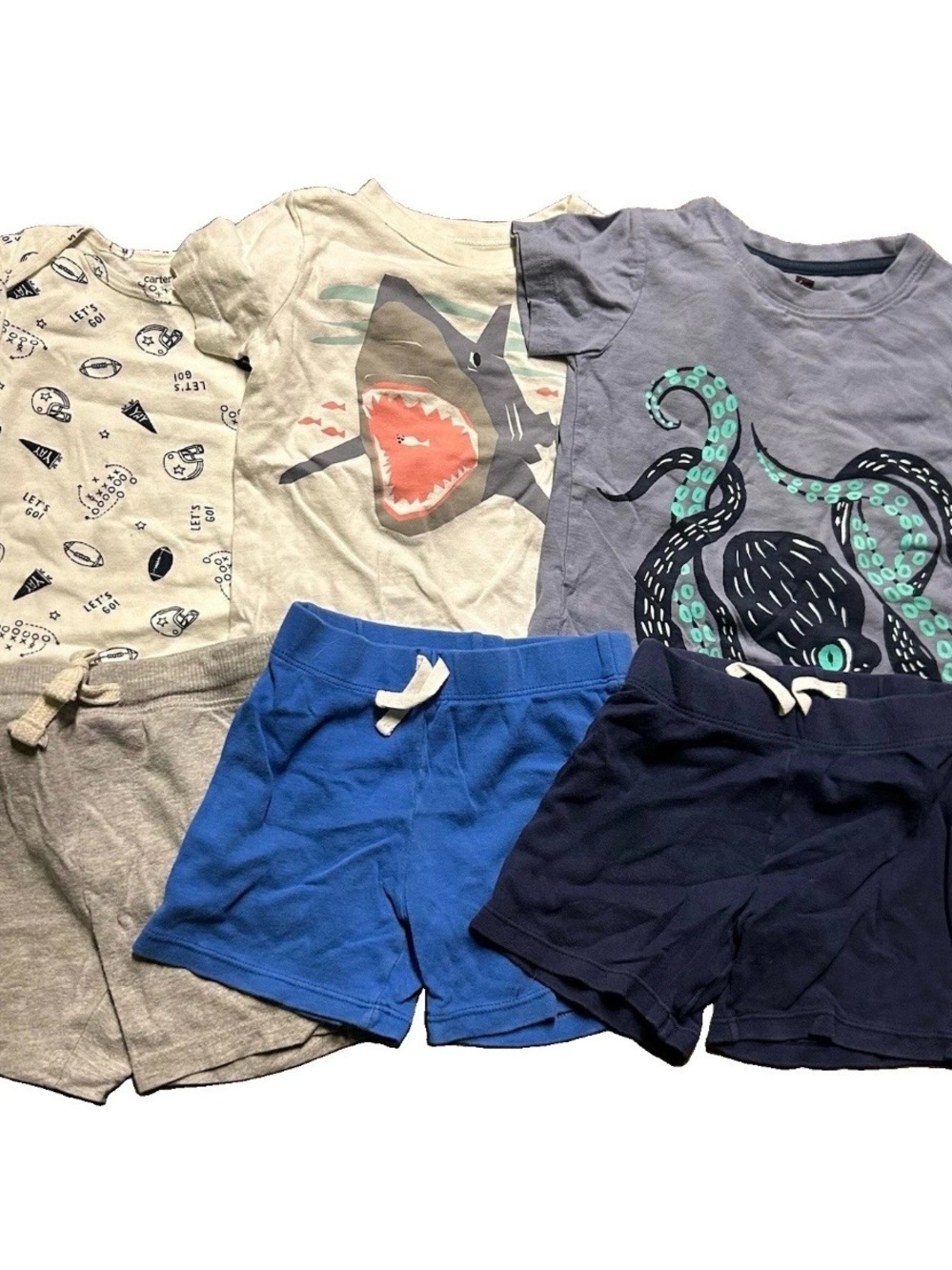 Toddler Boy Summer Clothing Short Sleeves Shorts Size 18-24 Months